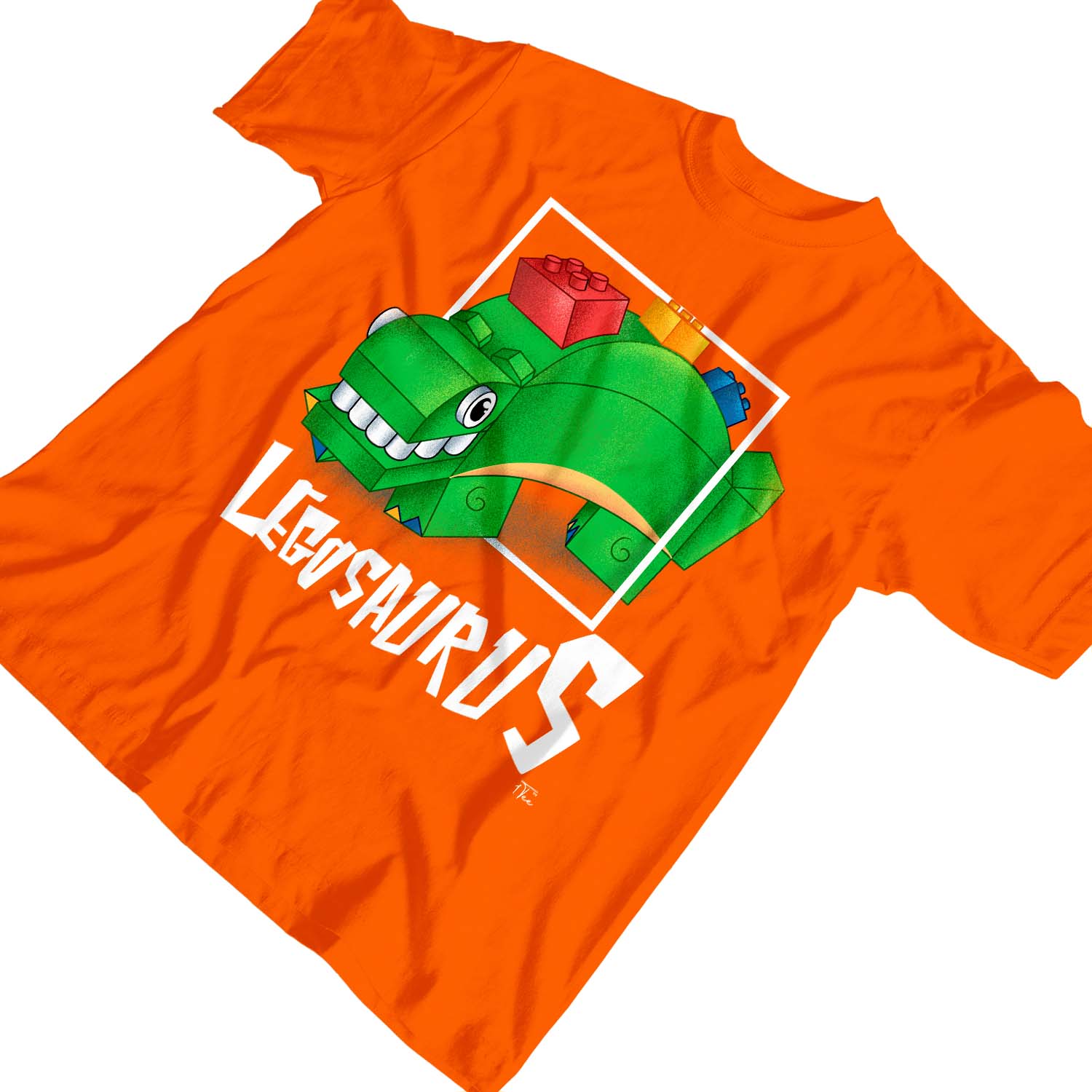 1Tee Kids Boys LegosaurusDinosaur T-Shirt - Picture 17 of 30
