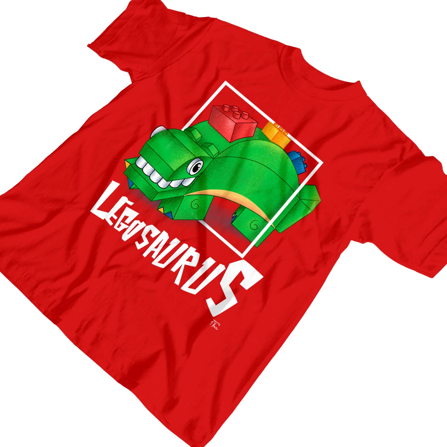 1Tee Kids Boys LegosaurusDinosaur T-Shirt - Picture 22 of 30