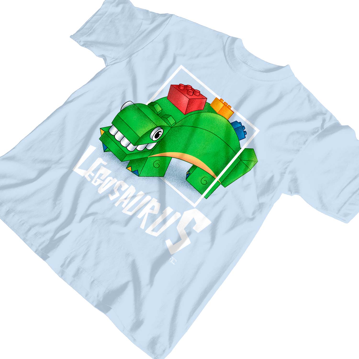 1Tee Kids Boys LegosaurusDinosaur T-Shirt - Picture 12 of 30