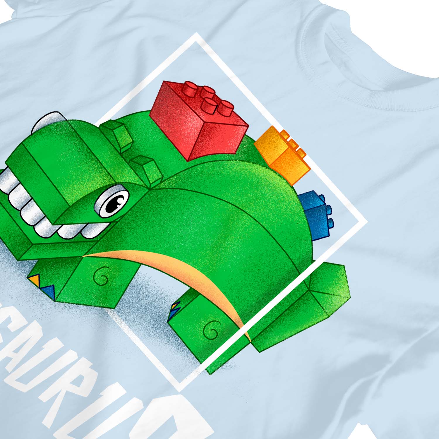 1Tee Kids Boys LegosaurusDinosaur T-Shirt - Picture 13 of 30