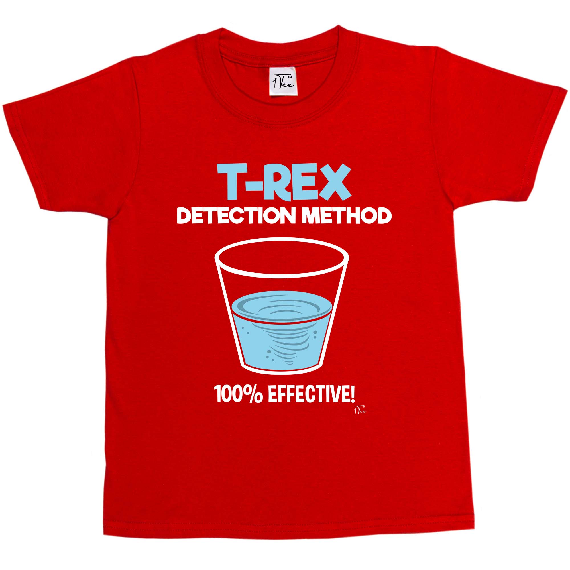 1 Tee Kinder Jungen T-Rex Detection Method 100% Effektiv Dinosaurier T-Shirt - Bild 16 von 25
