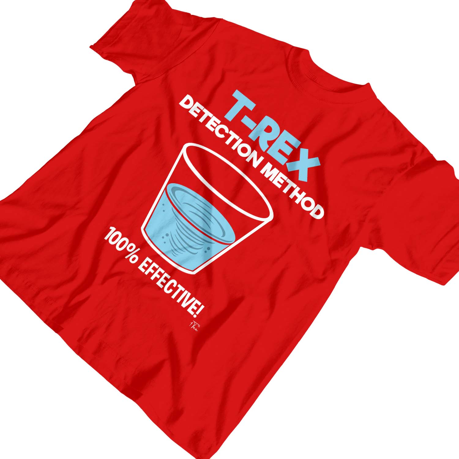 1 Tee Kinder Jungen T-Rex Detection Method 100% Effektiv Dinosaurier T-Shirt - Bild 17 von 25