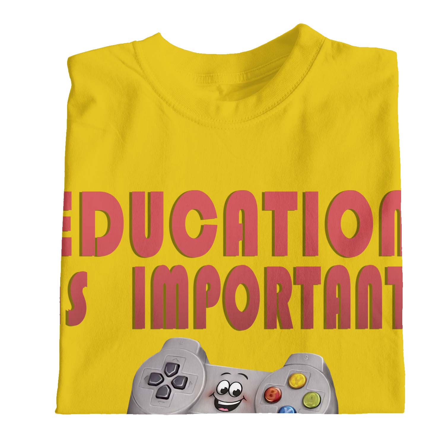 Camiseta de jugador 1Tee niños niñas educación es importante pero el juego es importante - Imagen 29 de 30