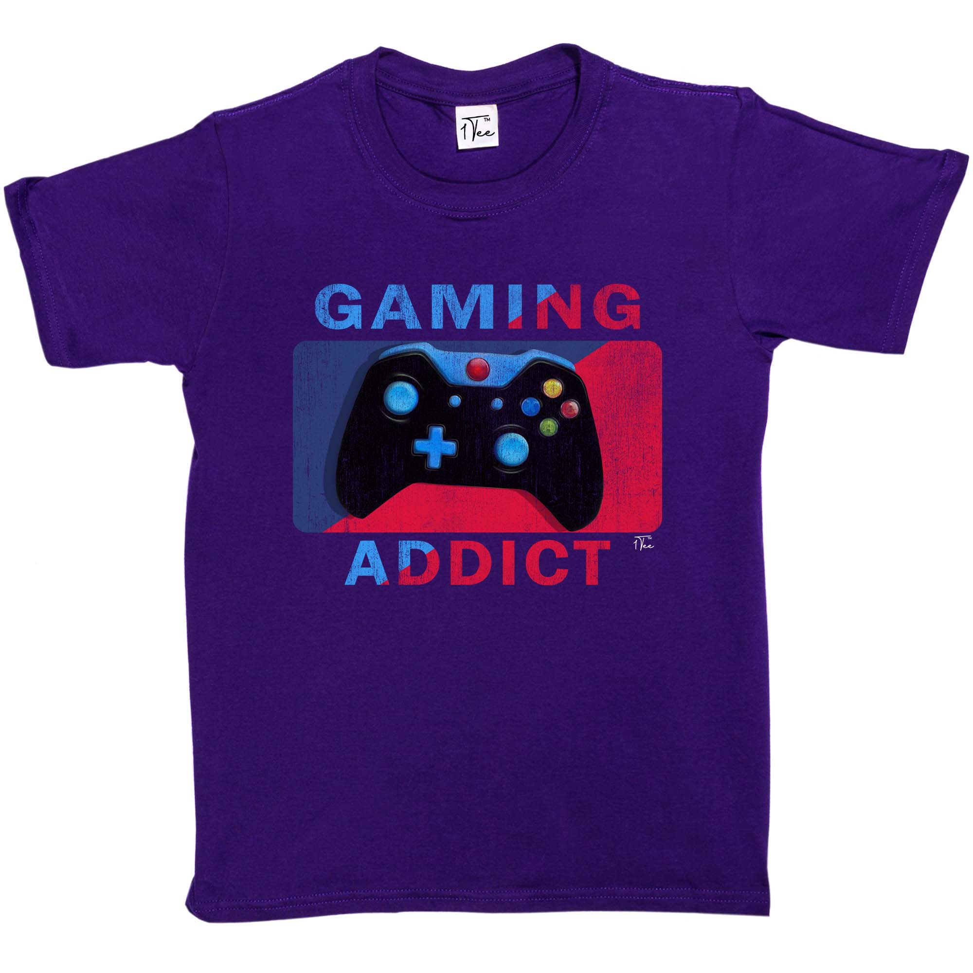 Camiseta 1Tee Niños Niñas Gaming Addict - Imagen 16 de 30