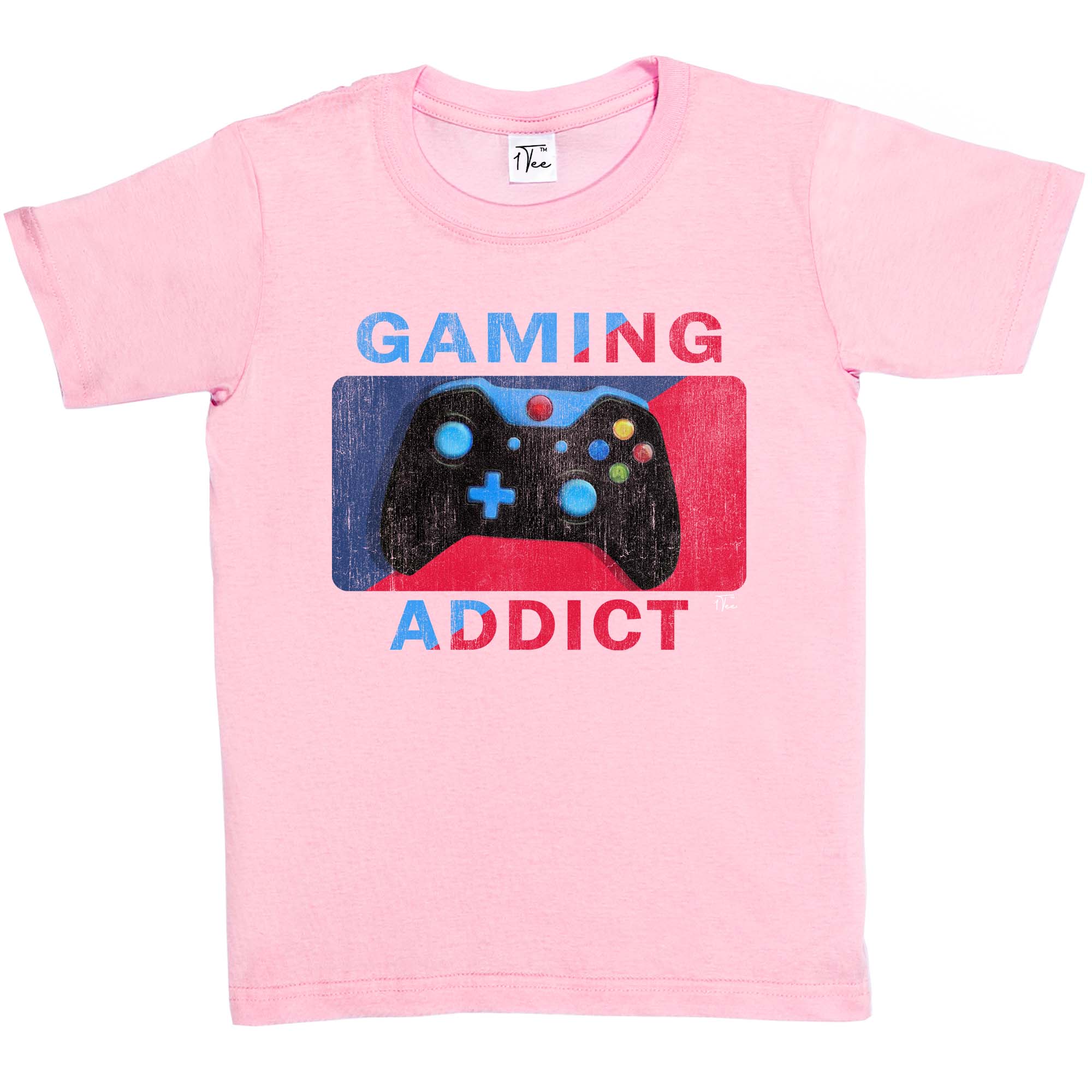 Camiseta 1Tee Niños Niñas Gaming Addict - Imagen 6 de 30