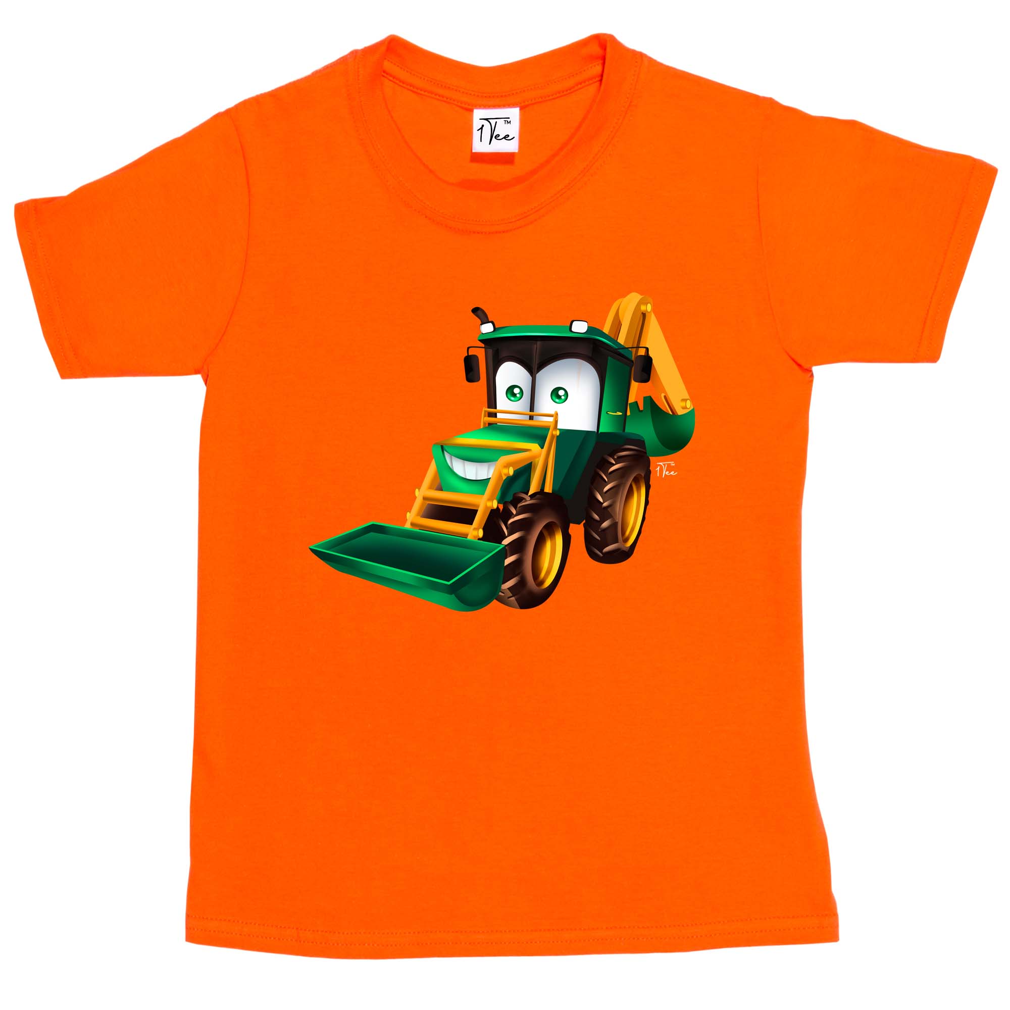 Camiseta 1Tee Niños Niñas Smiling Tractor - Imagen 21 de 30