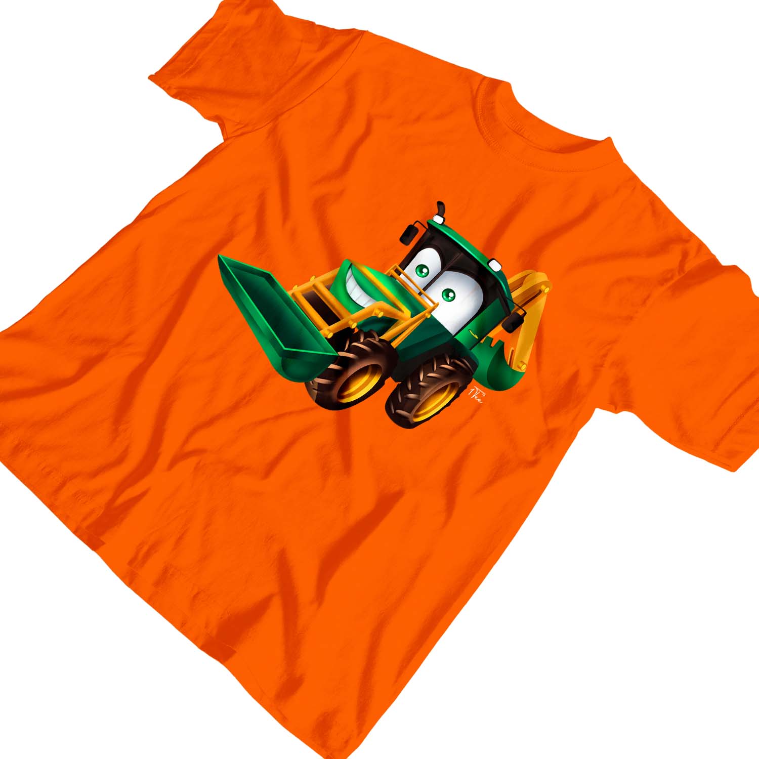 Camiseta 1Tee Niños Niñas Smiling Tractor - Imagen 22 de 30