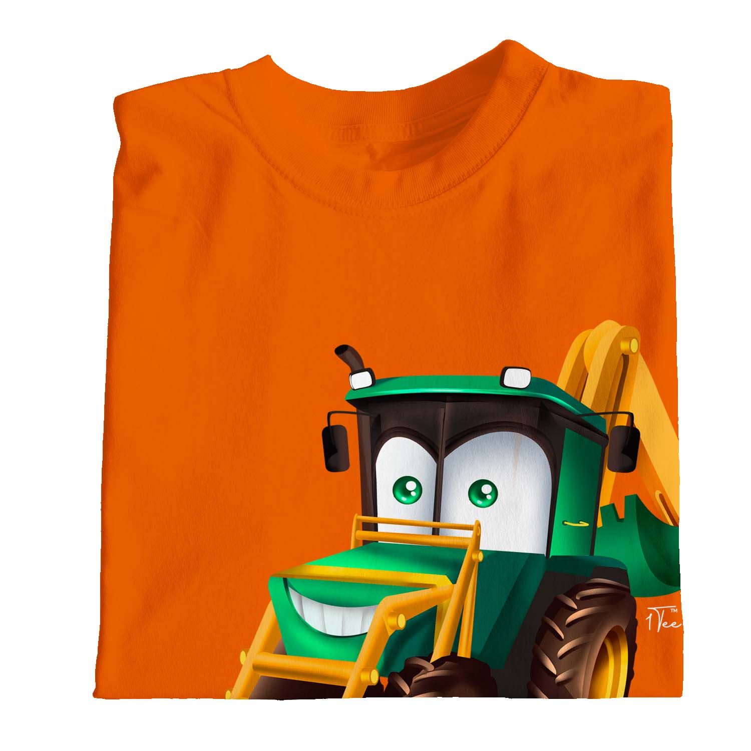 Camiseta 1Tee Niños Niñas Smiling Tractor - Imagen 24 de 30