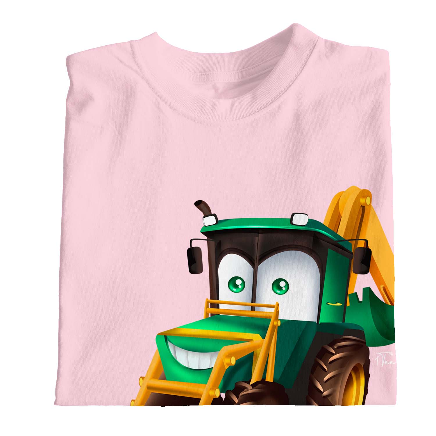 Camiseta 1Tee Niños Niñas Smiling Tractor - Imagen 9 de 30