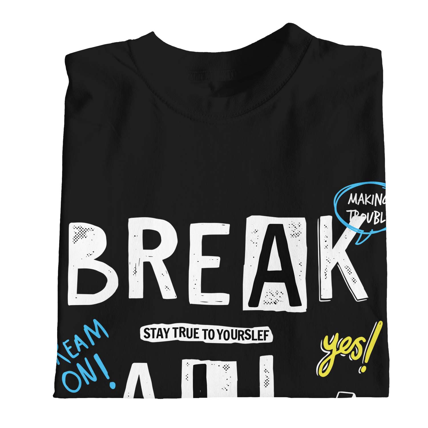 1Tee Kinder Jungen Break All Rules T-Shirt - Bild 9 von 15