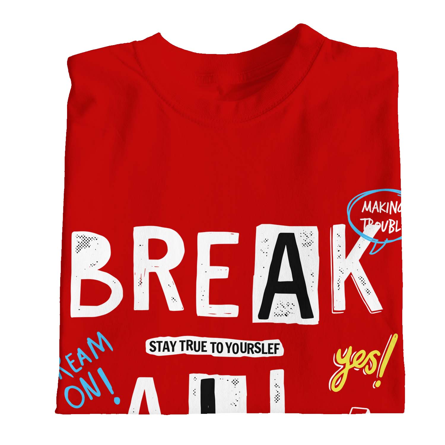 1Tee Kinder Jungen Break All Rules T-Shirt - Bild 14 von 15