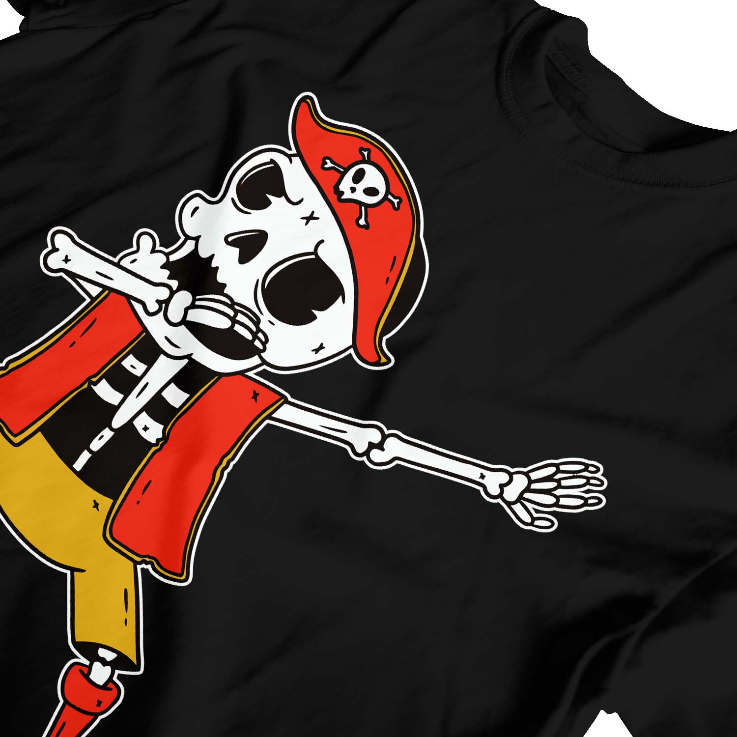 1Tee Kids Boys Dabbing Skeleton Pirate T Shirt T-Shirt - Picture 8 of 20